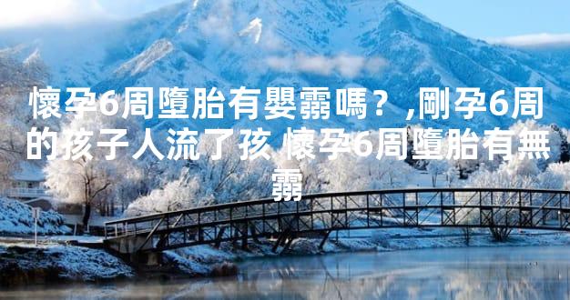 懷孕6周墮胎有嬰霛嗎？,剛孕6周的孩子人流了孩 懷孕6周墮胎有無霛